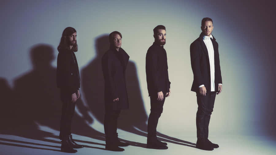 Rock Band Silhouette Portrait Wallpaper