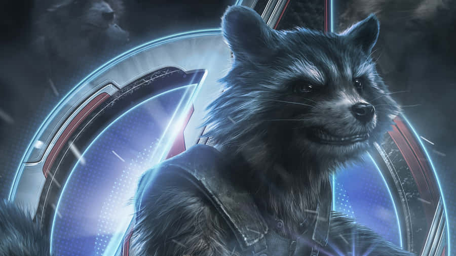 Rocket Raccoon Avengers Character Wallpaper