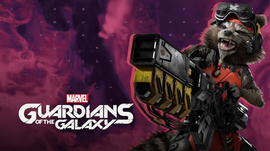Rocket Raccoon Guardians Galaxy Wallpaper