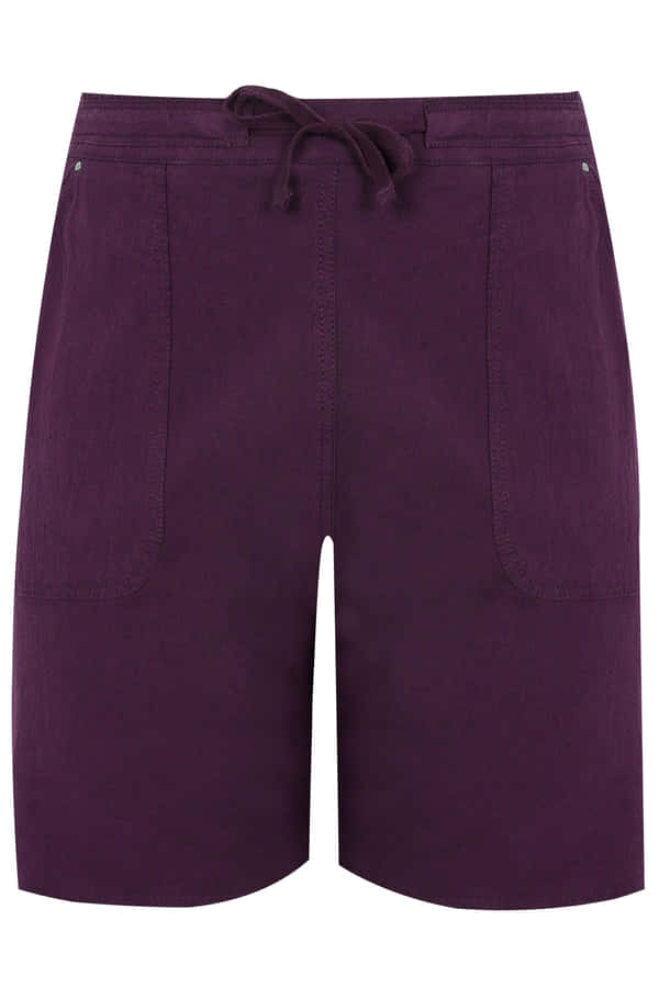 Rocking The Summer In Purple Shorts Wallpaper