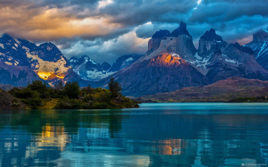 Rocky Mountains Torres Del Paine Park Wallpaper