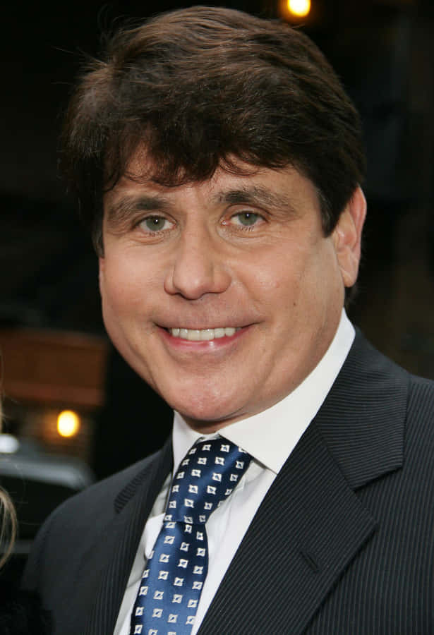 Rod Blagojevich Smiling In A Suit Wallpaper
