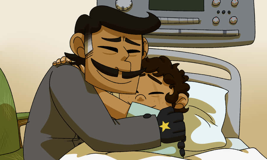 Rodolfo Rivera From El Tigre The Adventures Of Manny Rivera Wallpaper