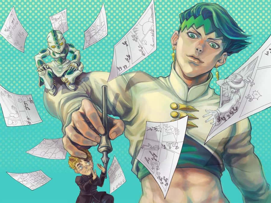 Rohan Kishibe, The Curious And Talented Manga Artist Wallpaper