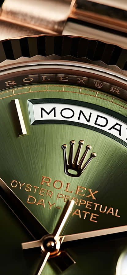 Rolex Day Date Closeup Wallpaper
