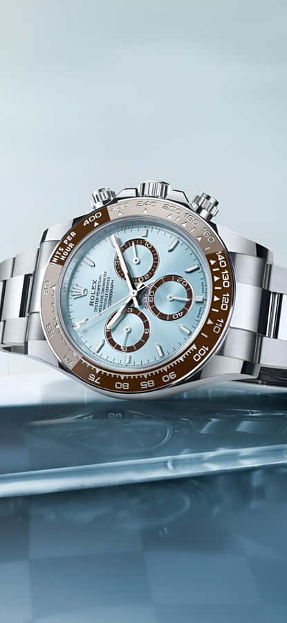 Rolex Daytona Ice Blue Dial Wallpaper