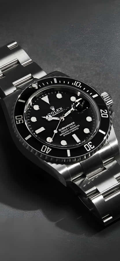 Rolex Submariner Watch Closeup Wallpaper
