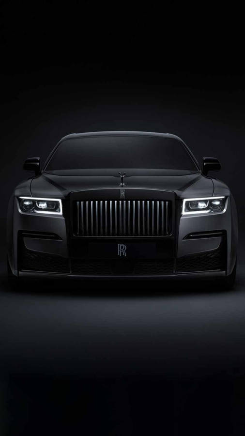 Rolls-royce 4k Black Ghost Black Aesthetic Wallpaper