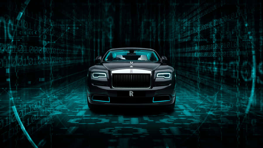 Rolls Roycein Cyber Tunnel Wallpaper