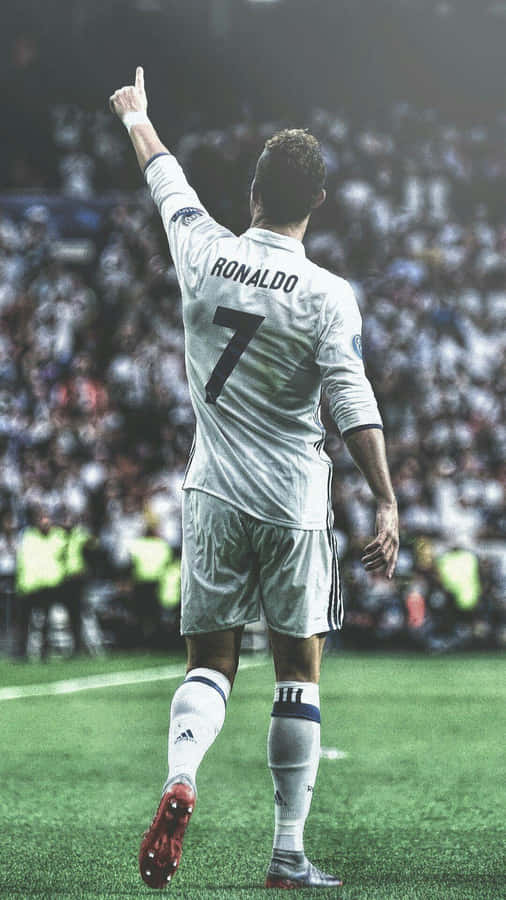 Ronaldo Victory Celebration Wallpaper