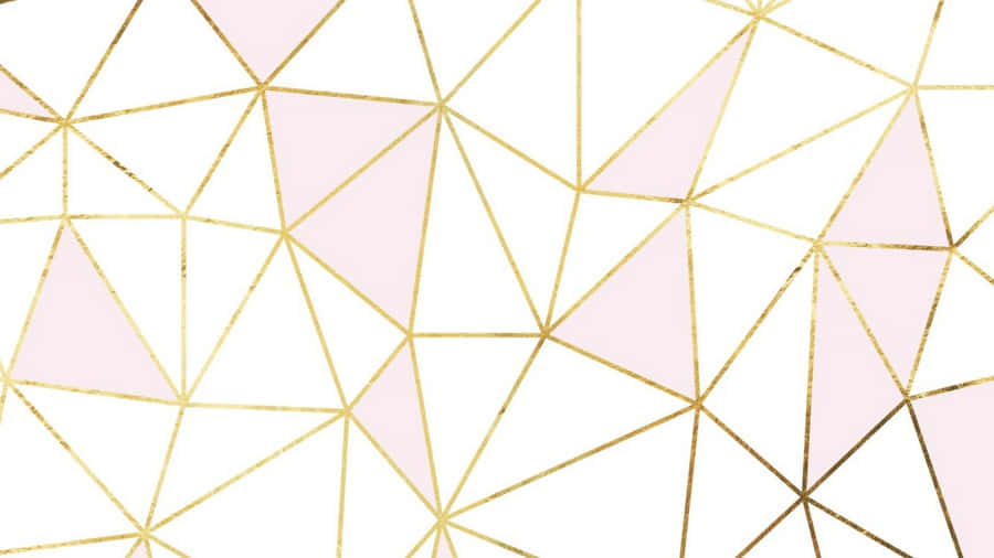 Rose Gold Desktop Mosaic Wallpaper