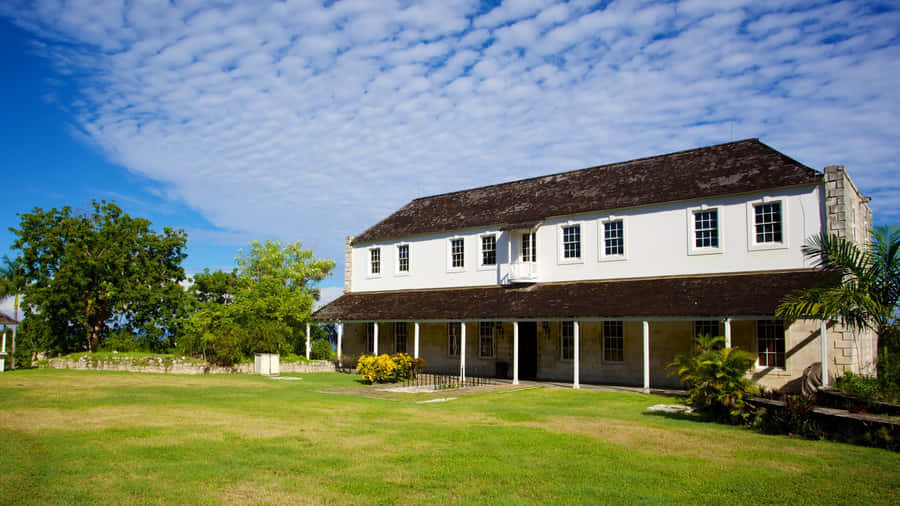 Rose Hall Great House Backyard Wallpaper