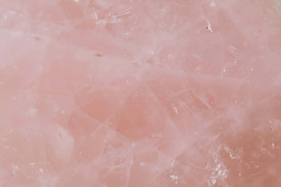 Rose Quartz Crystal Texture Wallpaper