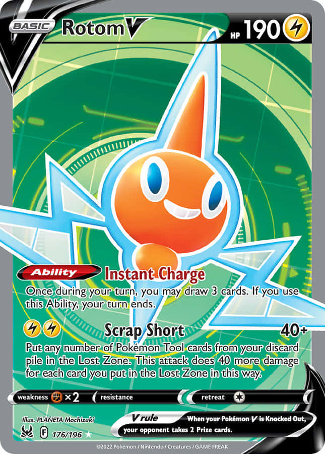 Rotom Charge Wallpaper