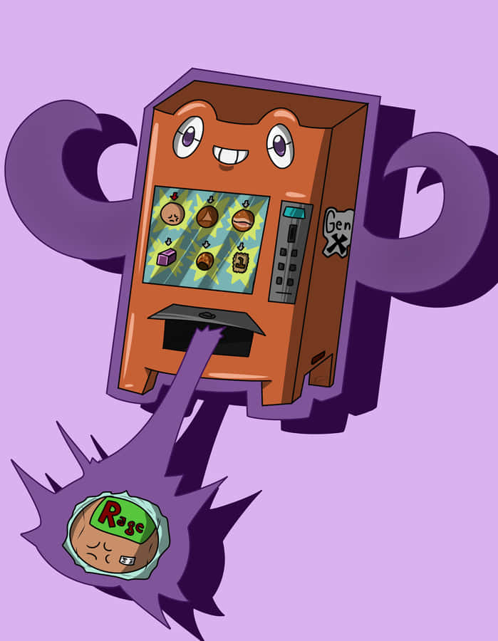 Rotom Vending Machine Wallpaper