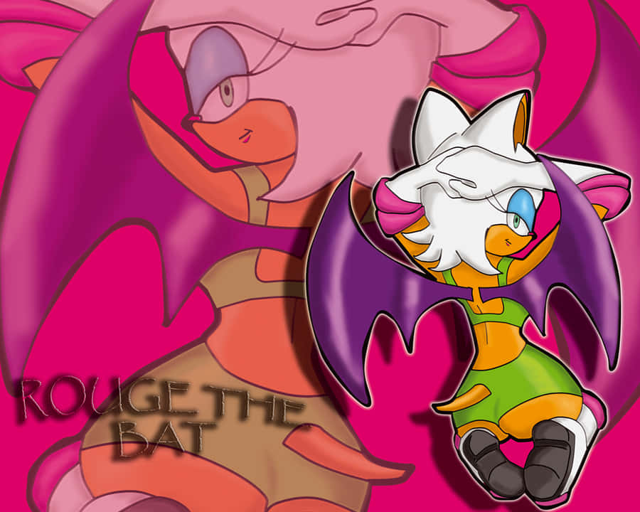 Rougethe Bat Artwork Wallpaper