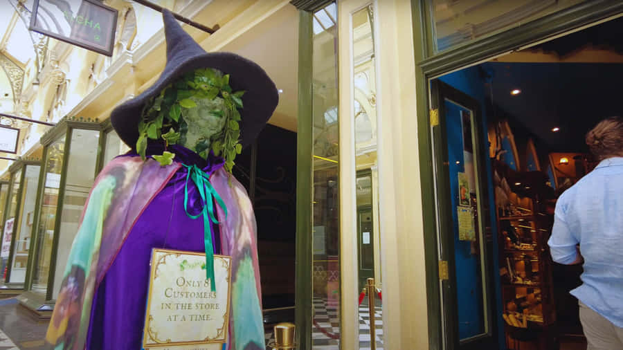 Royal Arcade Melbourne Mannequin Display Wallpaper