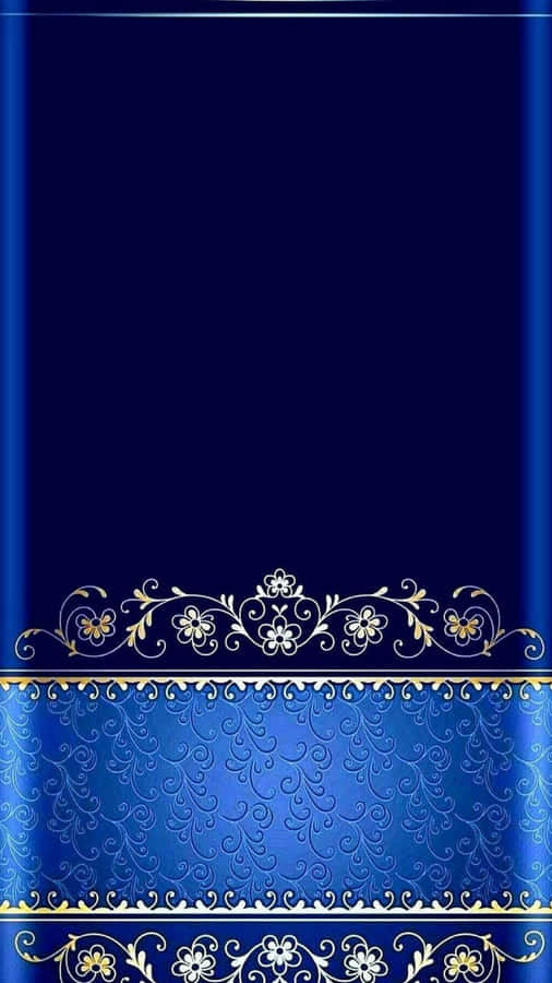 Royal Blue Elegant Background Wallpaper
