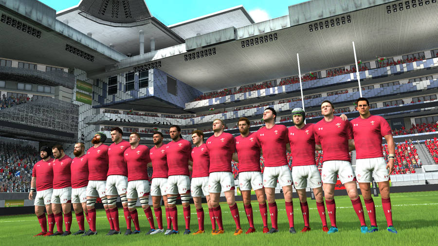 Rugby 20 Line Up Wallpaper