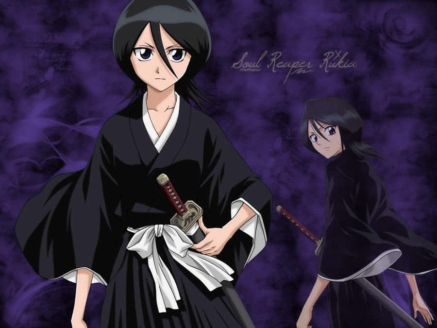 Rukia Kuchiki, A Soul Reaper From Bleach Wallpaper