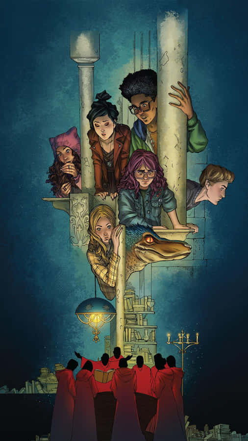 Runaways Comic Book Characters Unite Wallpaper