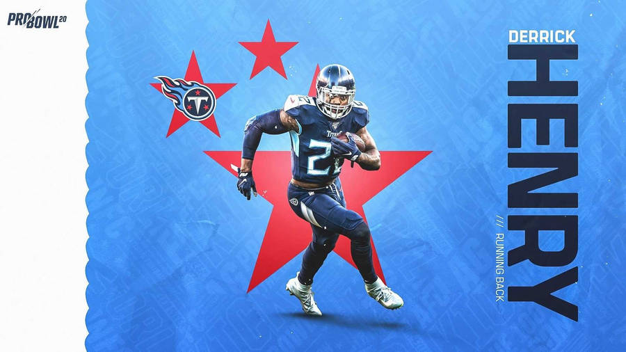 Running Back Derrick Henry Wallpaper