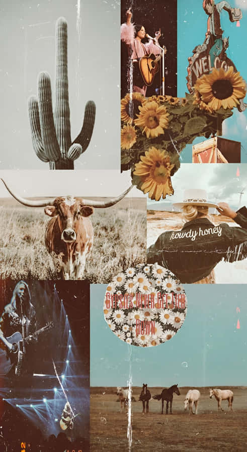 Rustic Country Aesthetic Vibes Wallpaper