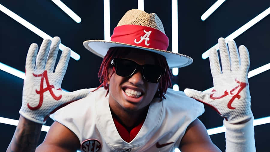 Ryan Williams Alabama Football Star Wallpaper