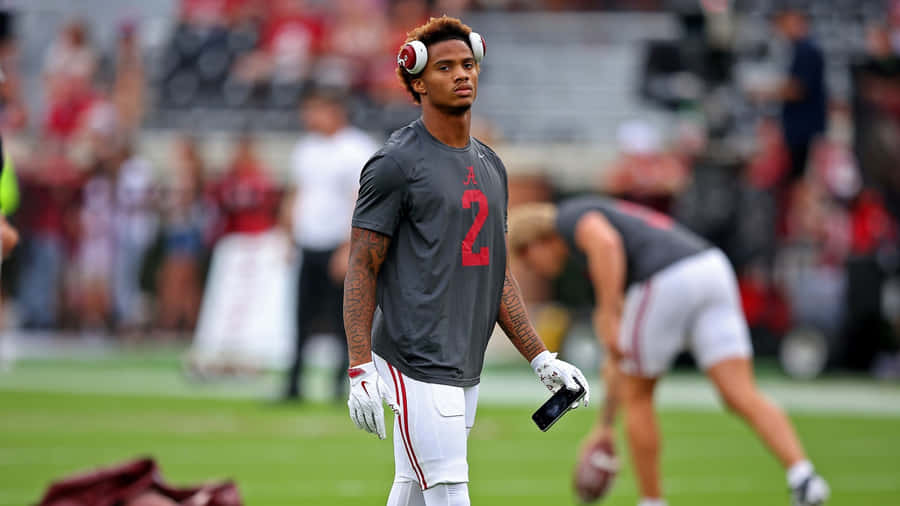 Ryan Williams Football Warmup Wallpaper