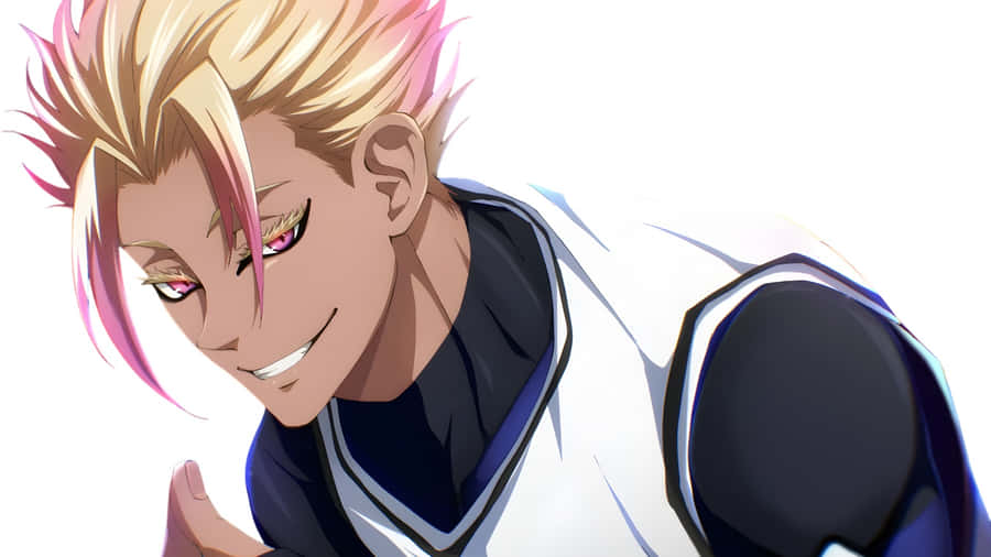 Ryusei Shido Confident Pose Wallpaper