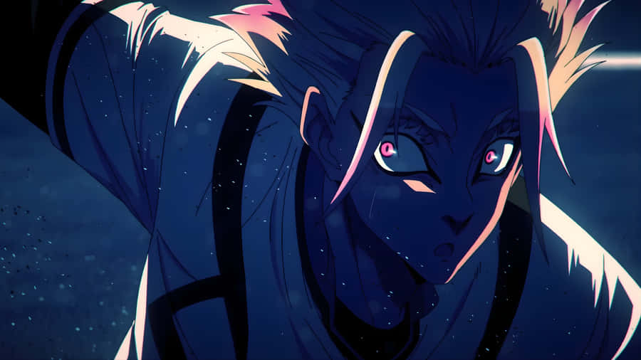 Ryusei Shido Intense Anime Moment Wallpaper