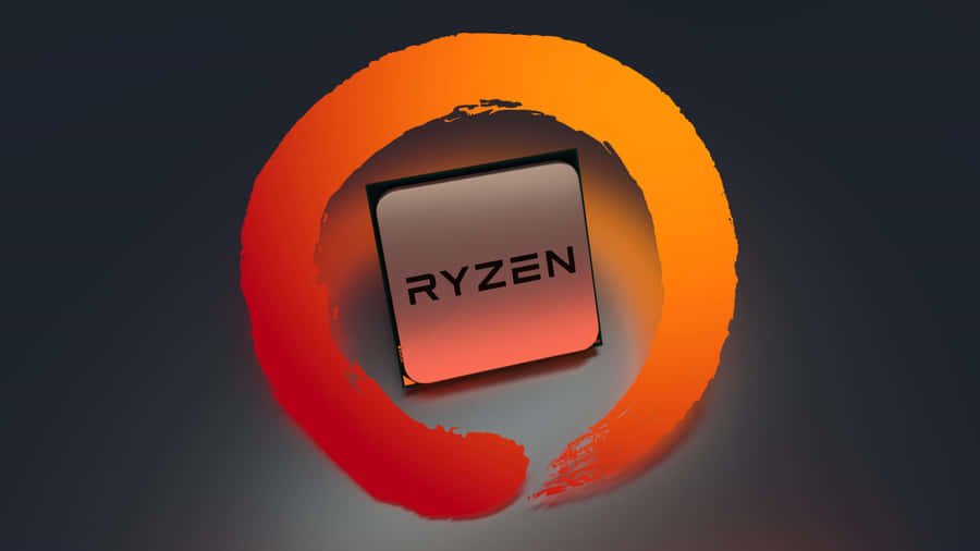 Ryzen Processor Abstract Art Wallpaper