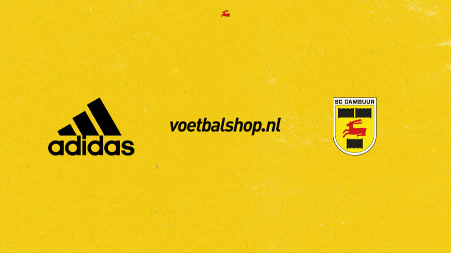 S C Cambuur Adidas Sponsorship Banner Wallpaper