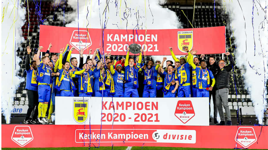 S C Cambuur Celebrates Championship20202021 Wallpaper