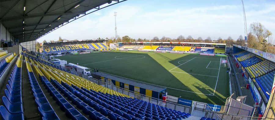 S C Cambuur Stadium Panoramic View Wallpaper