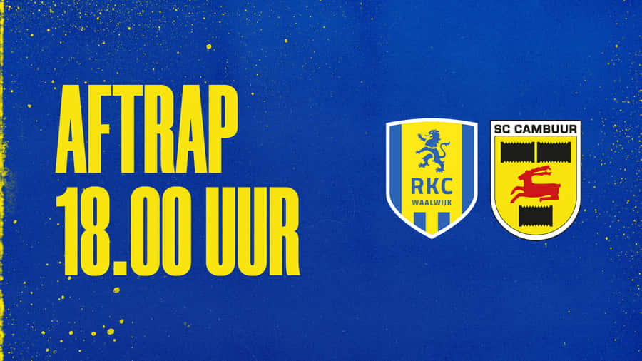 S C Cambuurvs R K C Waalwijk Match Announcement Wallpaper