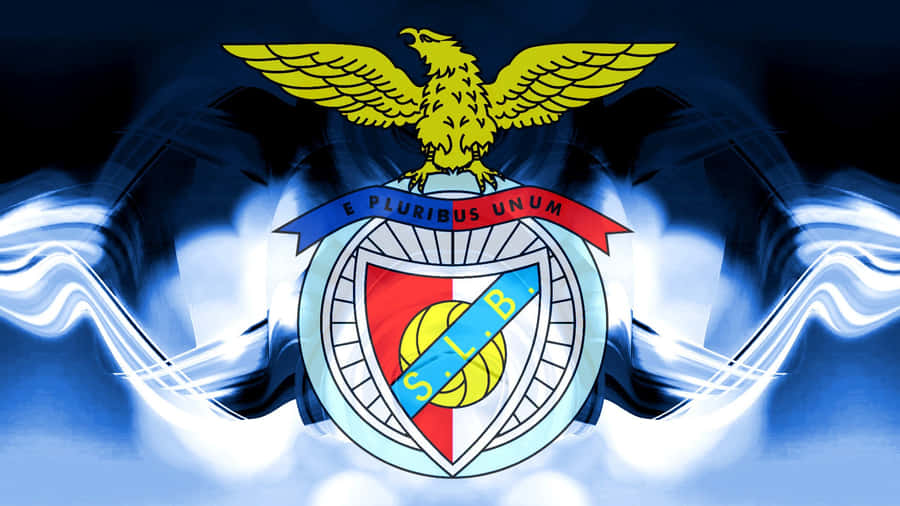 S L Benfica Eagle Crest Digital Art Wallpaper