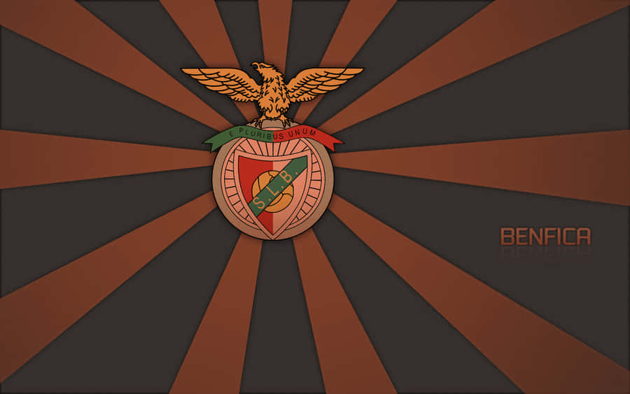 S L Benfica Logo Artistic Background Wallpaper