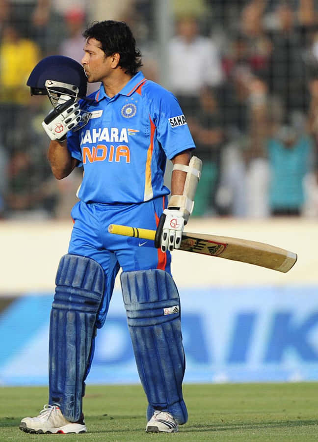 Sachin Tendulkar: The Greatest Cricketer Of All Time Wallpaper