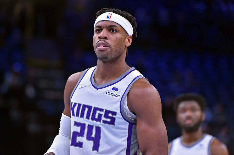 Sacramento Kings Buddy Hield Serious Look Wallpaper