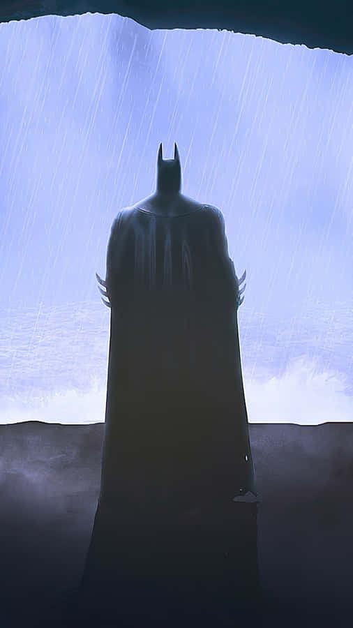 Sad Batman In The Rain Wallpaper