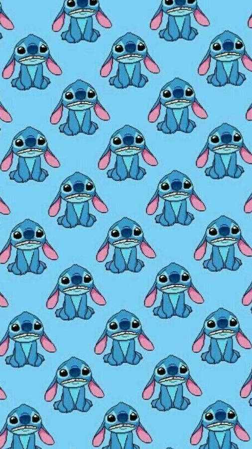 Sad Stitch - A Lonely Moment Of Contemplation Wallpaper