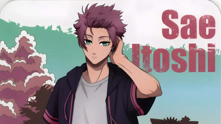 Sae Itoshi Character Profile Wallpaper