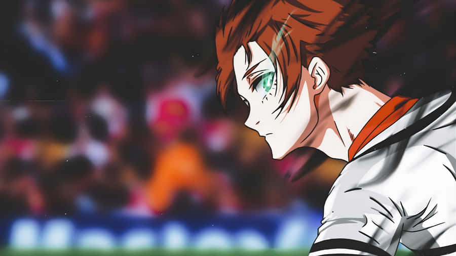 Sae Itoshi Focused Intensity Wallpaper