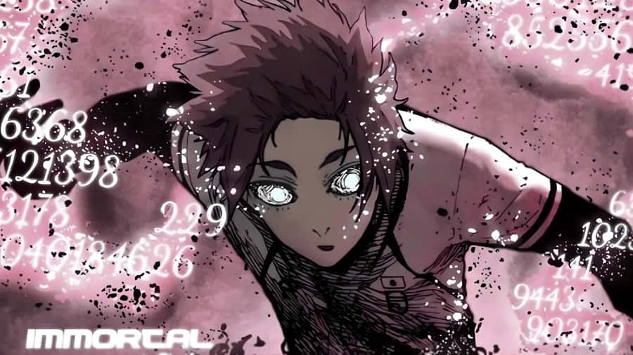 Sae Itoshi Intense Action Scene Wallpaper