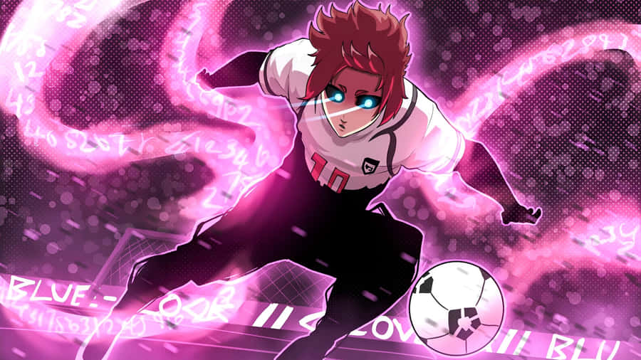 Sae Itoshi Soccer Power Wallpaper