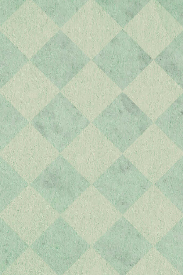 Sage Green Geometric Pattern Wallpaper