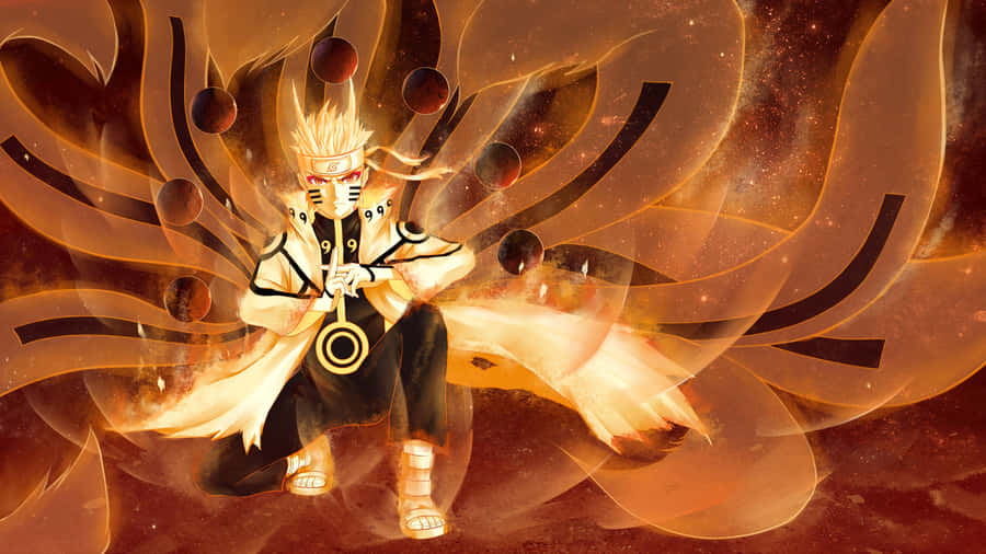 Sage Of The Six Paths - The Divine Figure Wallpaper
