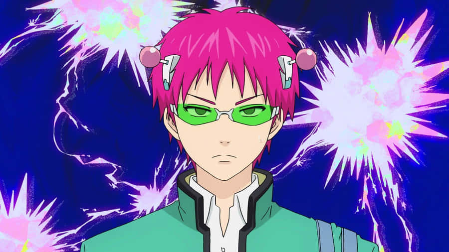 Saiki Kusuo Anime Character Wallpaper