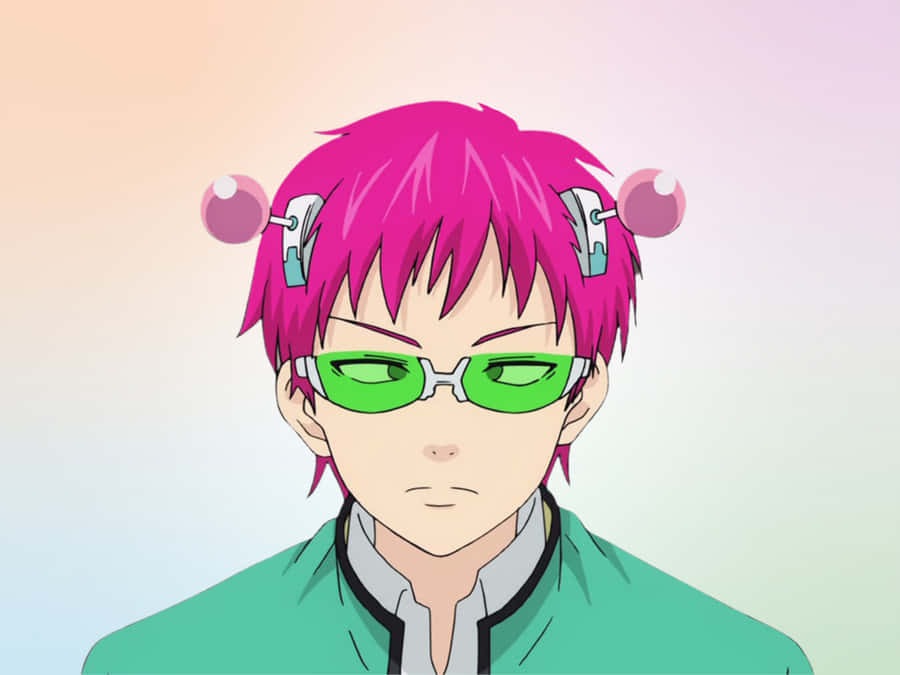 Saiki Kusuo Anime Character Wallpaper
